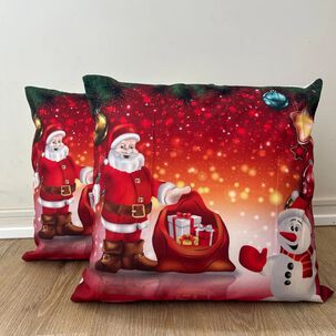 Set De 2 Cojines 45x45cm Navidad - Merry Christmas