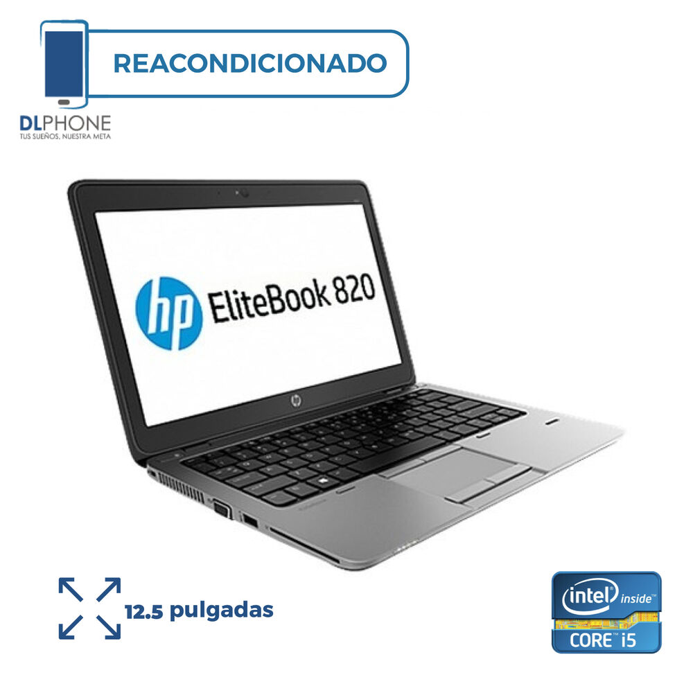 Hp Elitebook 820 G3 Intel Core I5 256gb Reacondicionado image number 1.0