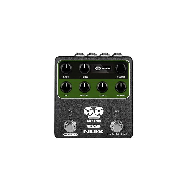 Pedal De Efecto Nux Tape Echo Ndd-7