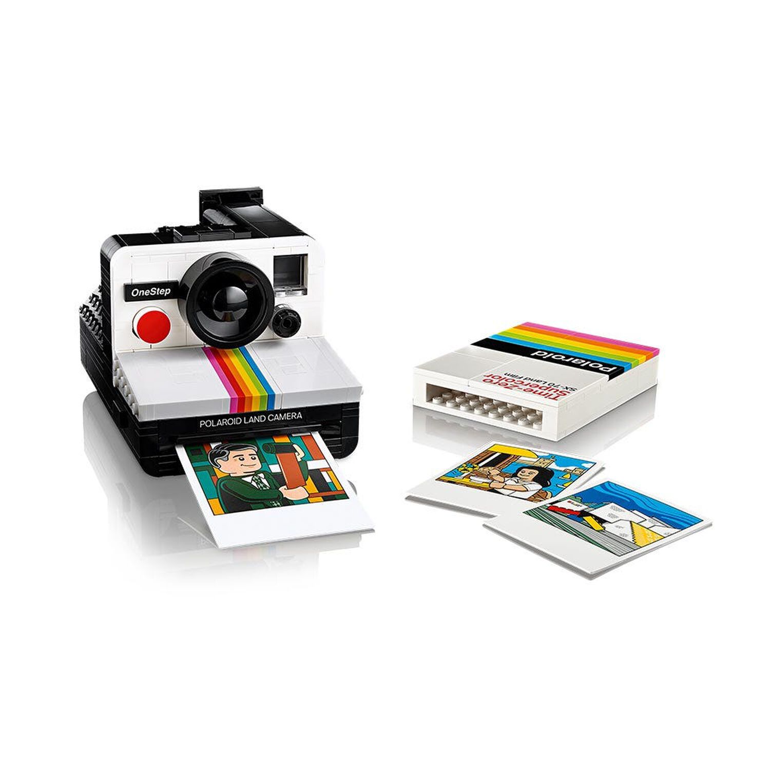 Lego Ideas - C&aacute;mara Polaroid Onestep Sx-70 - 21345 image number 7.0