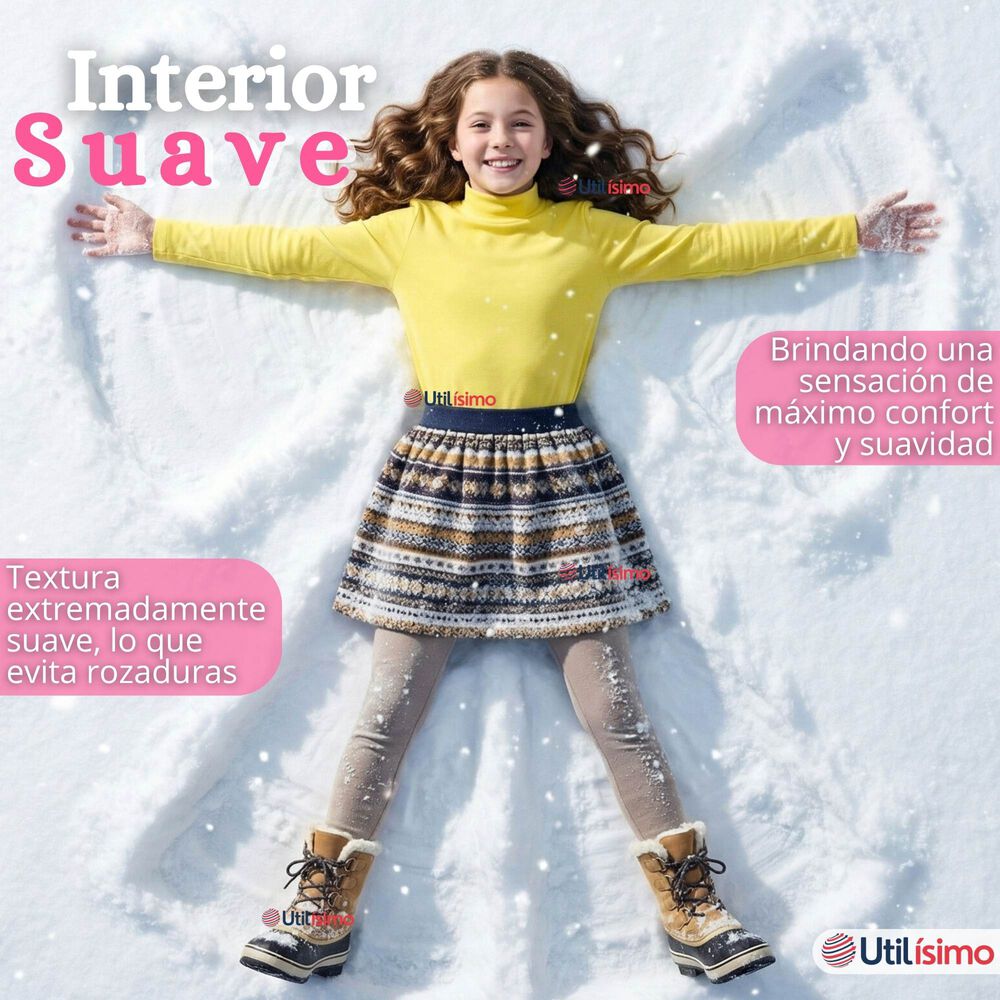 Polera Camiseta Polar Primera Capa Cuello Beatle Manga Larga Colores Surtido Ni&ntilde;a image number 6.0