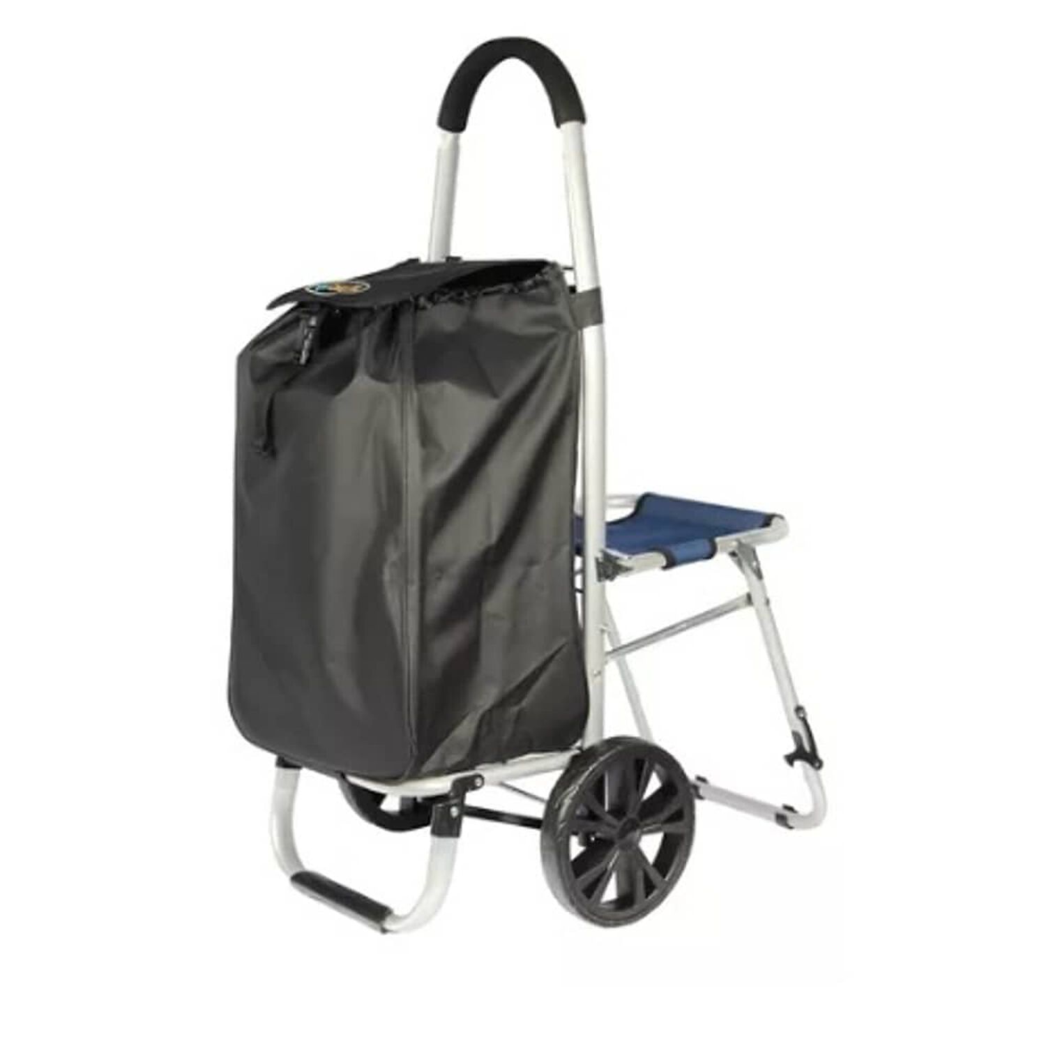 Carrito De Compras Plegable Con Silla image number 0.0