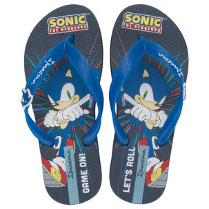 Sandalia Infantil Azul Sonic Lets Ipanema