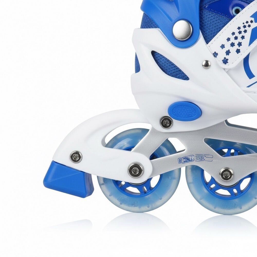 Patines Lineales Ajustables Con Luz+kit De Protección Niños image number 5.0