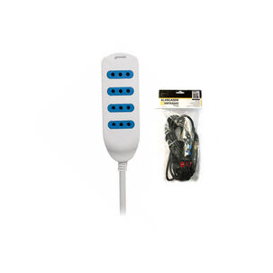 Alargador Eléctrico 5mts Certificado Blanco - Ps