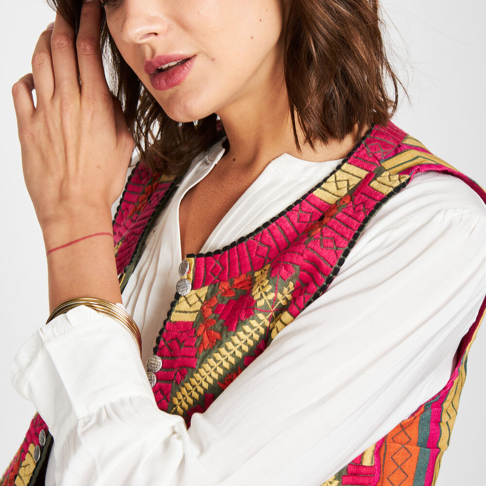 Chaleco Rapsodia Simha Nash Crudo image number 1.0