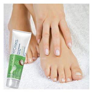 Crema Hidratante Para Pies Con Aceite De Coco Y Limon Foot Works