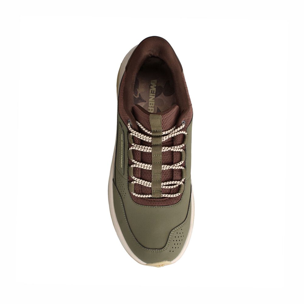 Zapatilla Hombre Weinbrenner Java Lite Rusholme Verde image number 3.0