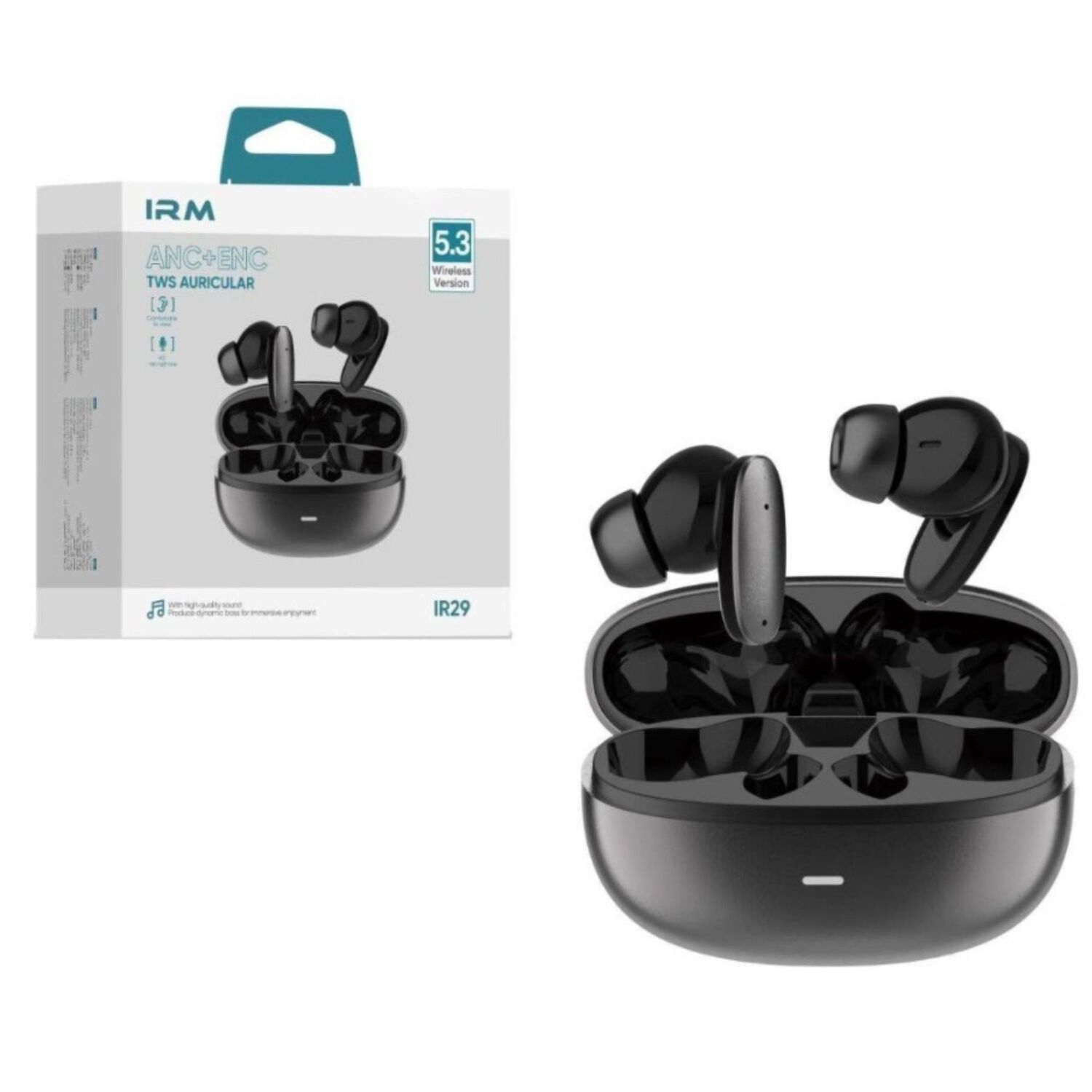 Aud&iacute;fonos Inal&aacute;mbrico Tws Anc/enc Bluetooth 5.3 Con Micr&oacute;fono Ir29 image number 2.0