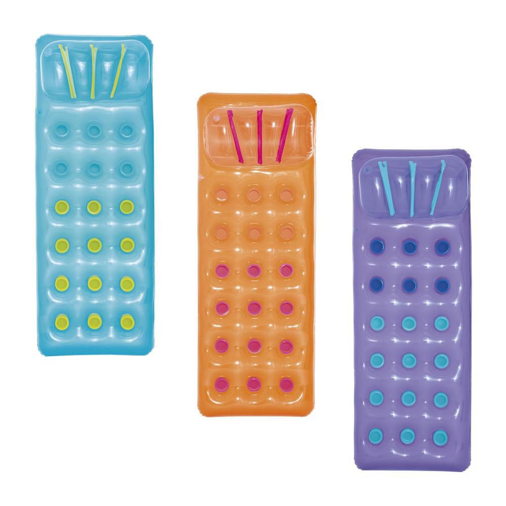 Colchoneta Inflable Deluxe Para Piscina Bestway Summer Colors De 1,88 M X 71 Cm image number 3.0
