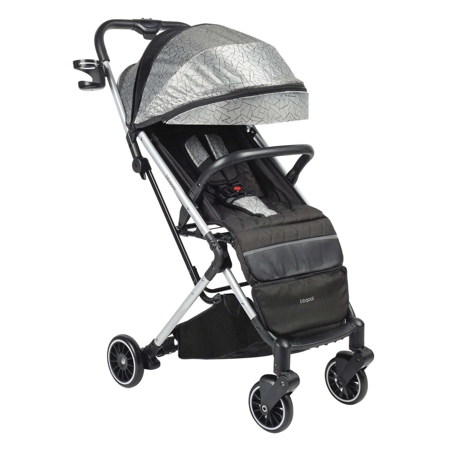Coche Maleta Compacto Mini-ride Grey image number 0.0