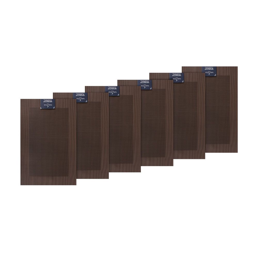 Pack 6 Individuales De Mesa Nautica Home 45x30cm Caf&eacute; image number 3.0