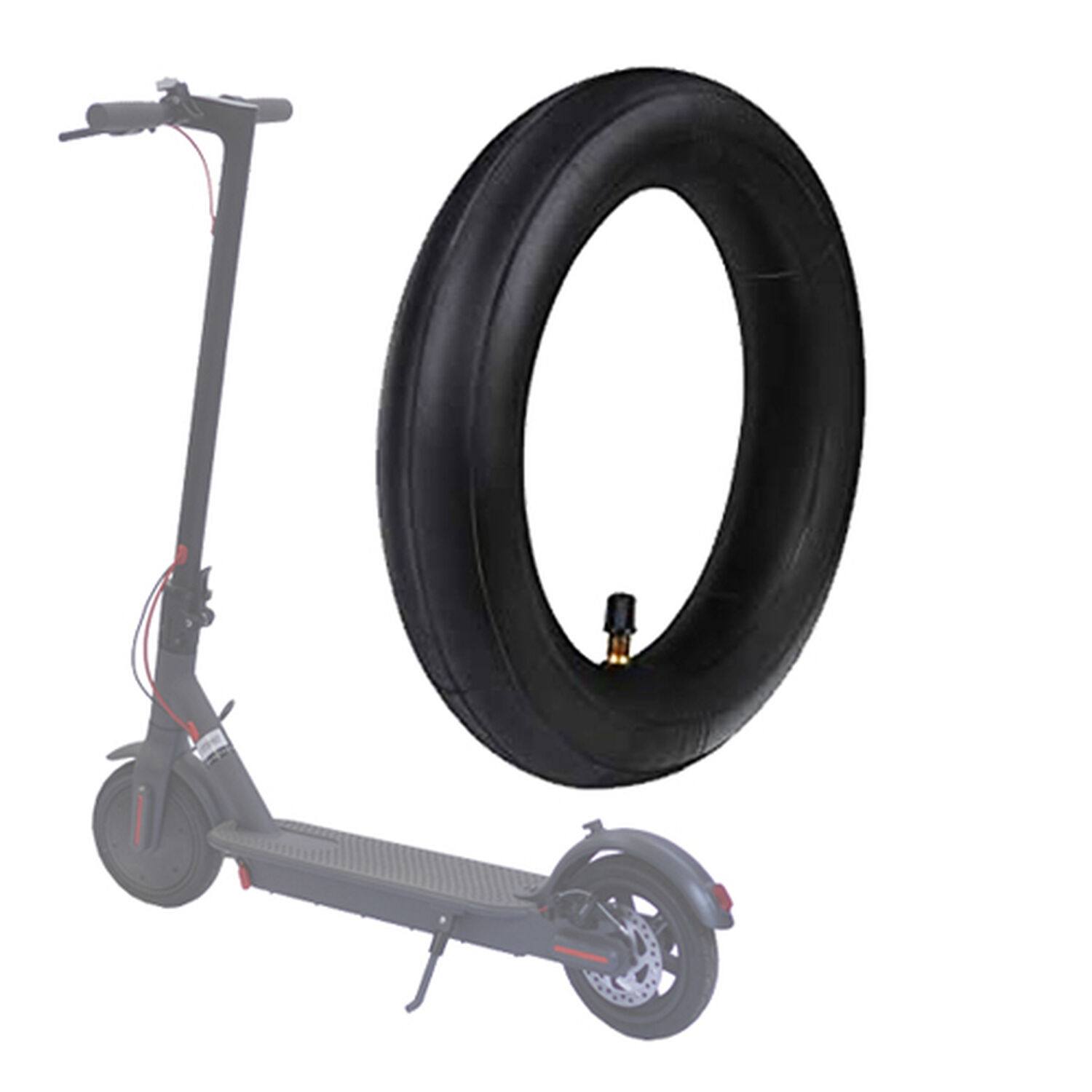 C&aacute;mara Scooter El&eacute;ctrico Xiaomi 85x200 V&aacute;lvula Recta image number 0.0