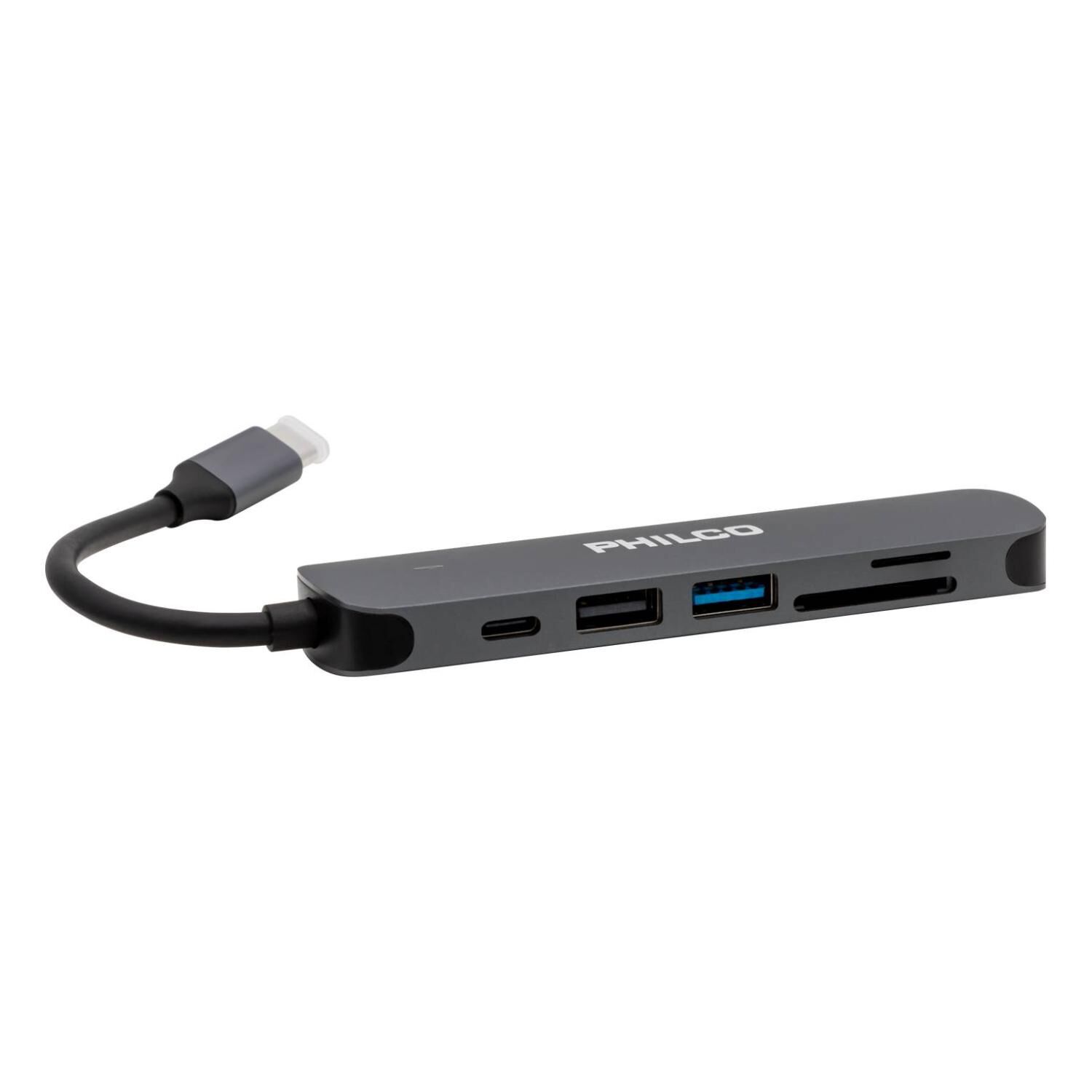 Adaptador Hub Usb C Multipuertos 6 En 1 B61284 image number 2.0