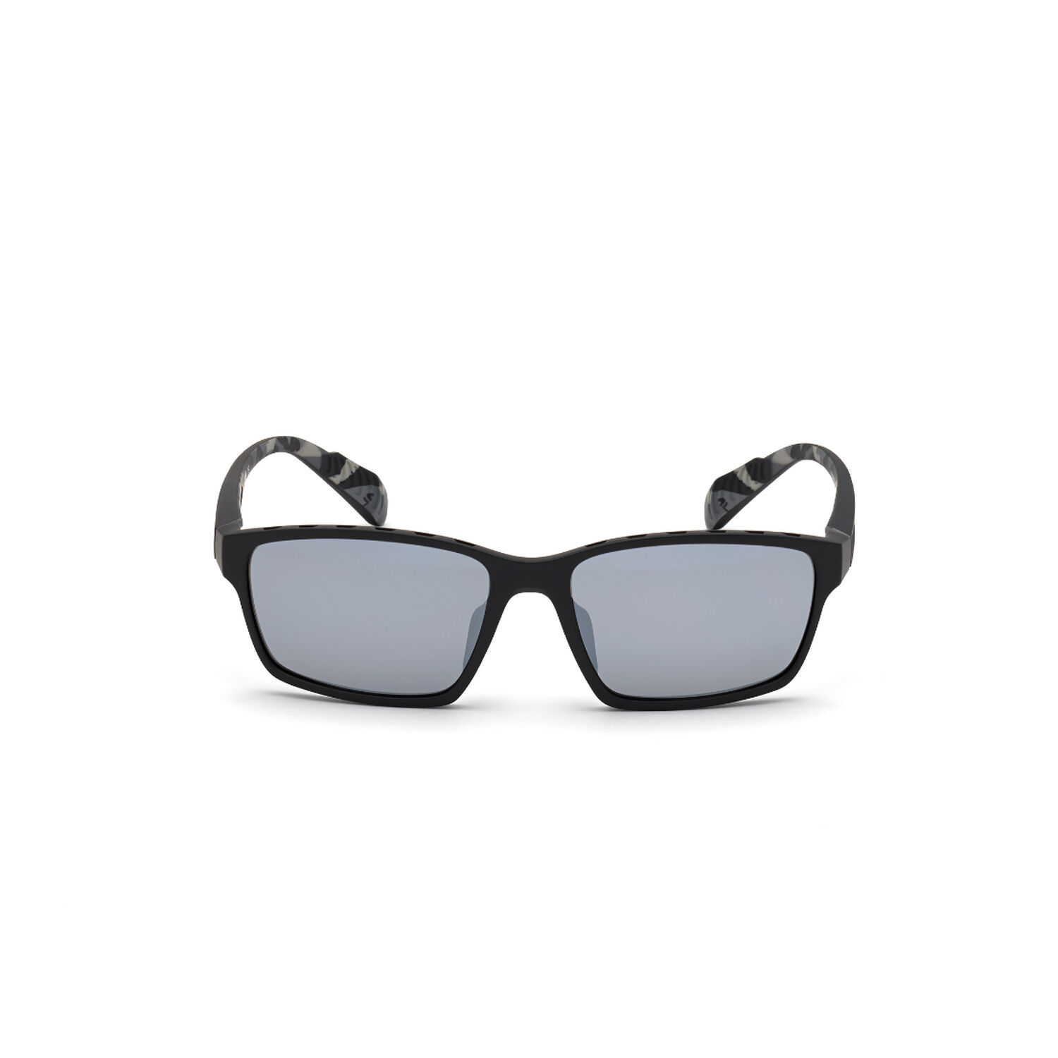 Lentes De Sol Matte Black Espejados Adidas Sport image number 0.0