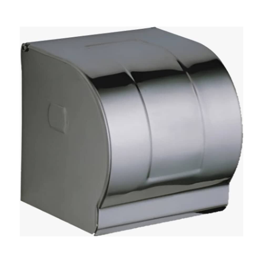 Porta Papel Higi&eacute;nico Wc Metalico Redondo image number 0.0