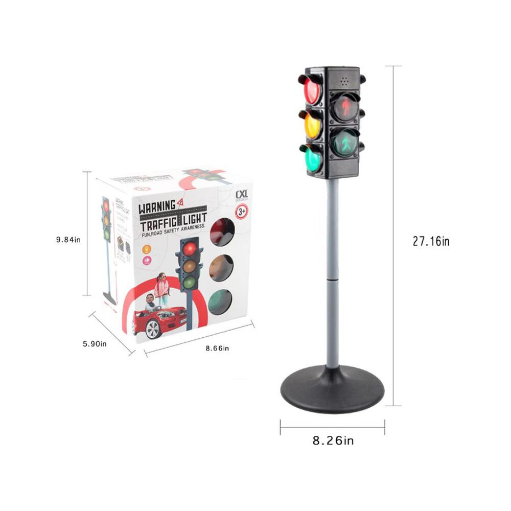 Juguete Mini Semáforo Eléctrico Para Niños 70cm image number 4.0