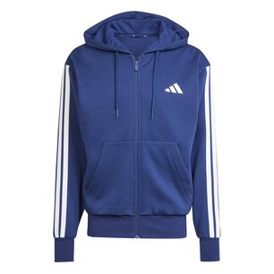 Poler&oacute;n Con Capucha Hombre Essentials Fleece 3 Tiras Adidas