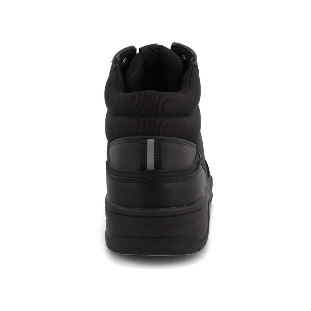 Zapatilla Escolar Hombre Teener Newcourt Negro image number 2.0