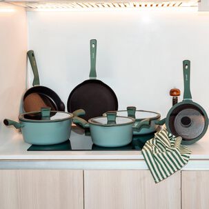 Bater&iacute;a De Cocina Antiadherente Lucca 10 Pcs Simplit