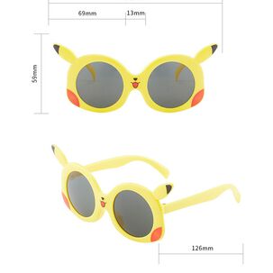 Lentes De Sol Pokemon Pikachu Infantiles Para Niños