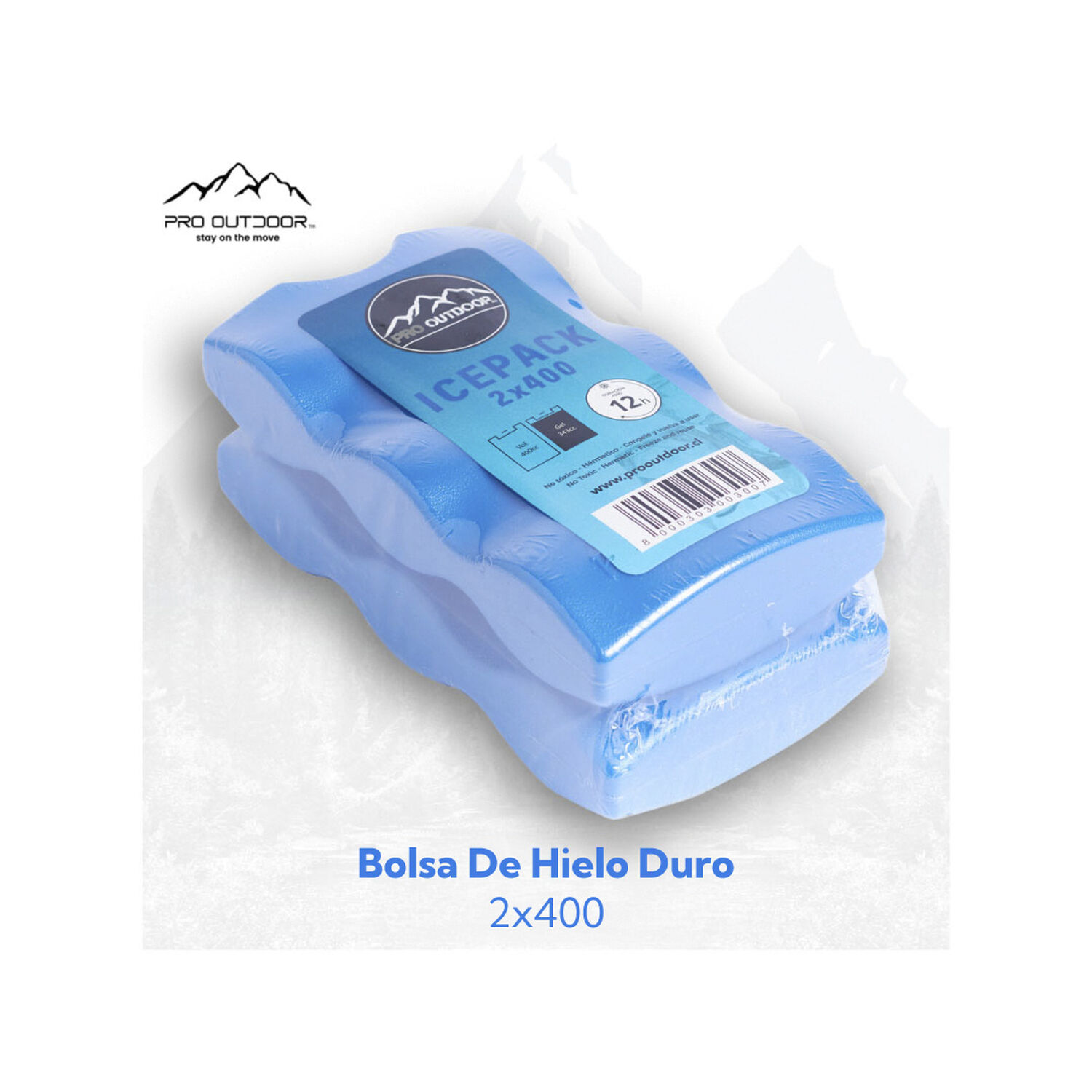 Icepack Duro 2x400 Gramos Pro Outdoor image number 2.0
