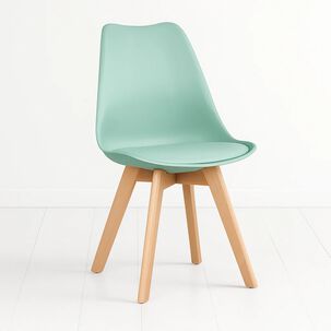 Silla Tulip Acolchada - Menta