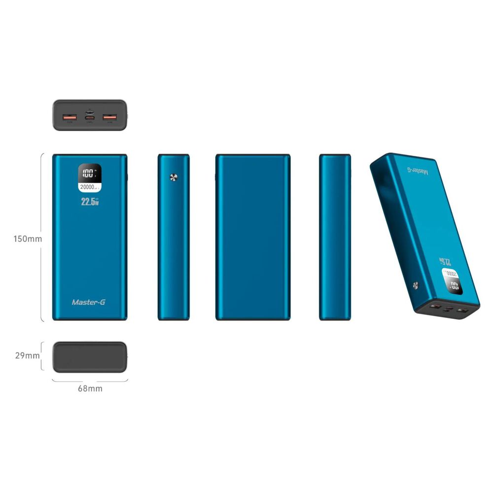 Powerbank Cargador Portatil 20000mah 22.5w Ucp20lpd image number 2.0