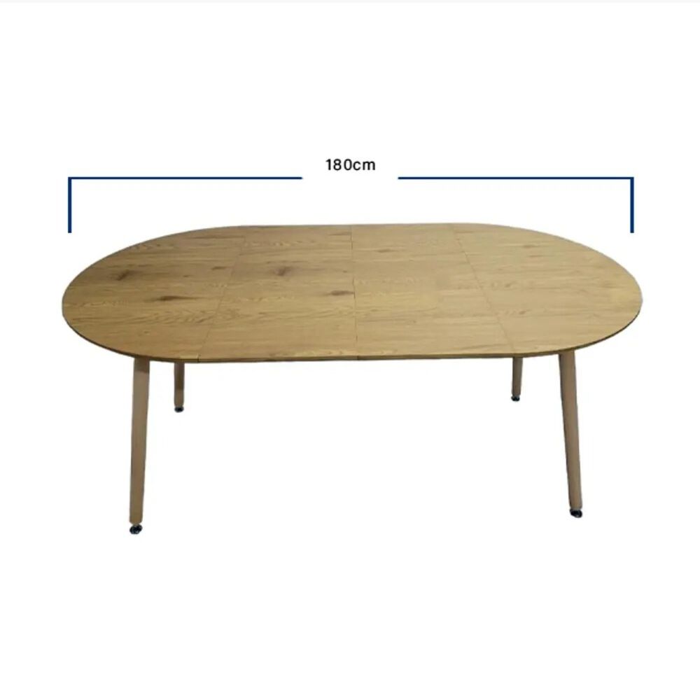 Comedor Mesa Expandible 100 - 180cms + 4 Sillas Cup Gris image number 5.0
