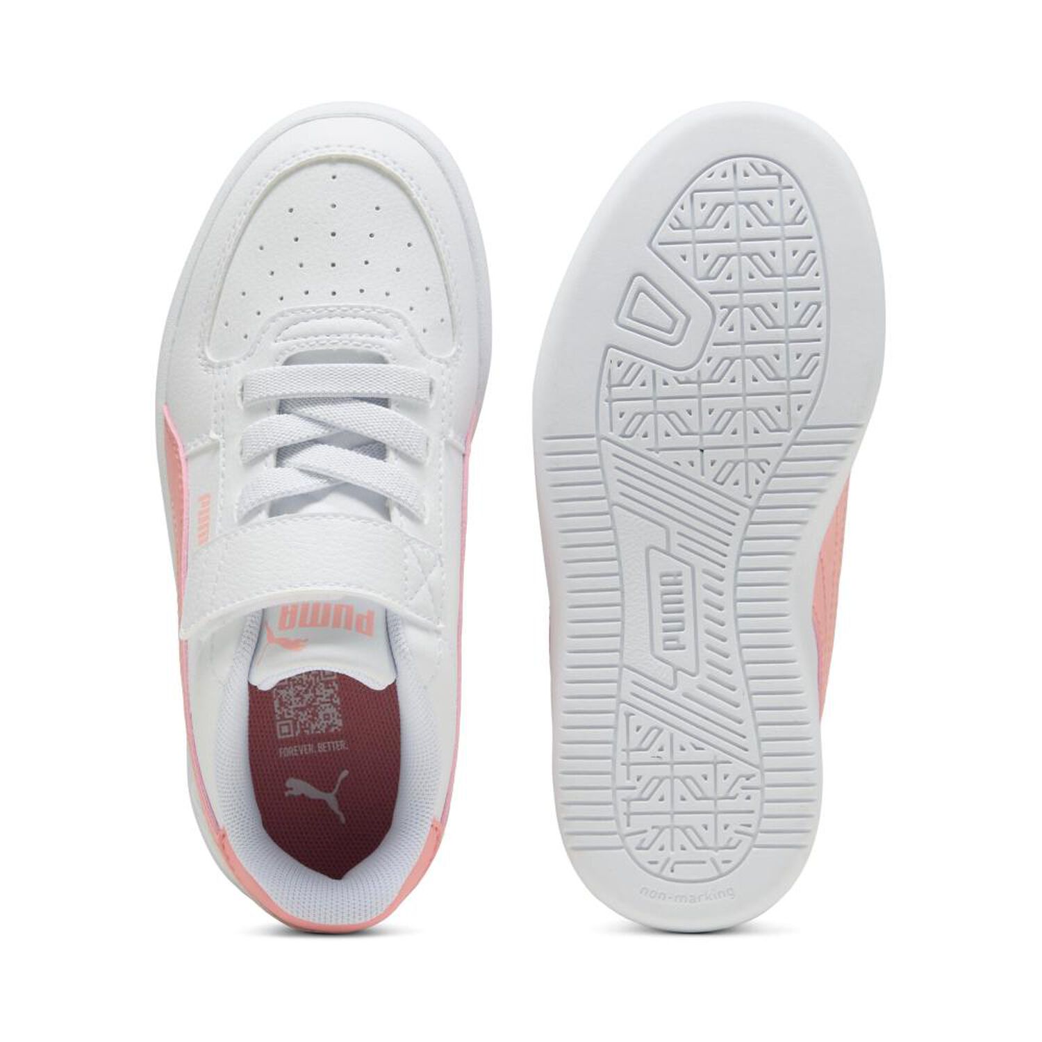 Zapatilla Infantil Unisex Puma Caven 2.0 Ac+ Ps Rosado image number 4.0