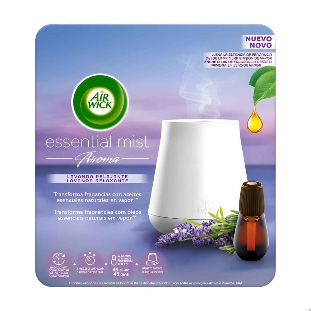 Difusor De Aromas Essential Mist Aparato + Repuesto 20ml Lavanda - Air Wick image number 0.0