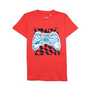 Polera Manga Corta Cuello Redondo Niño Topsis