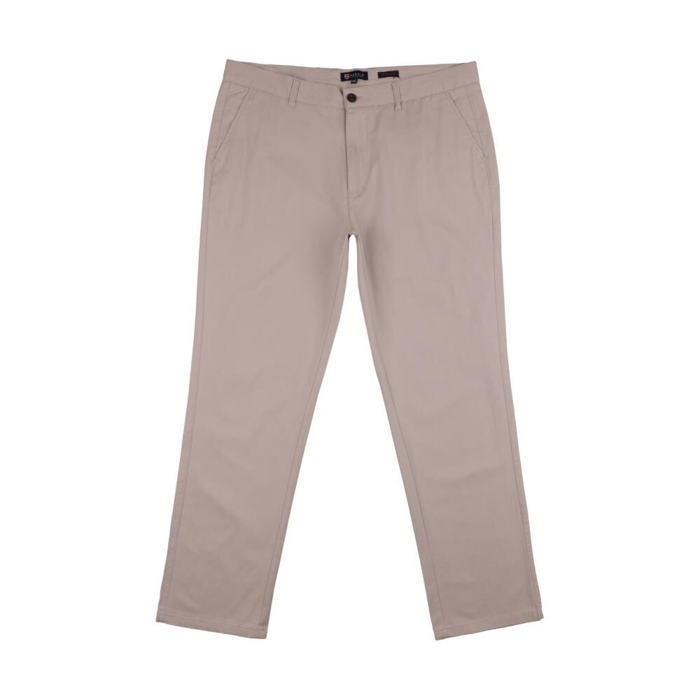 Pantalón Liso Tiro Medio Regular Hombre Herald image number 0.0