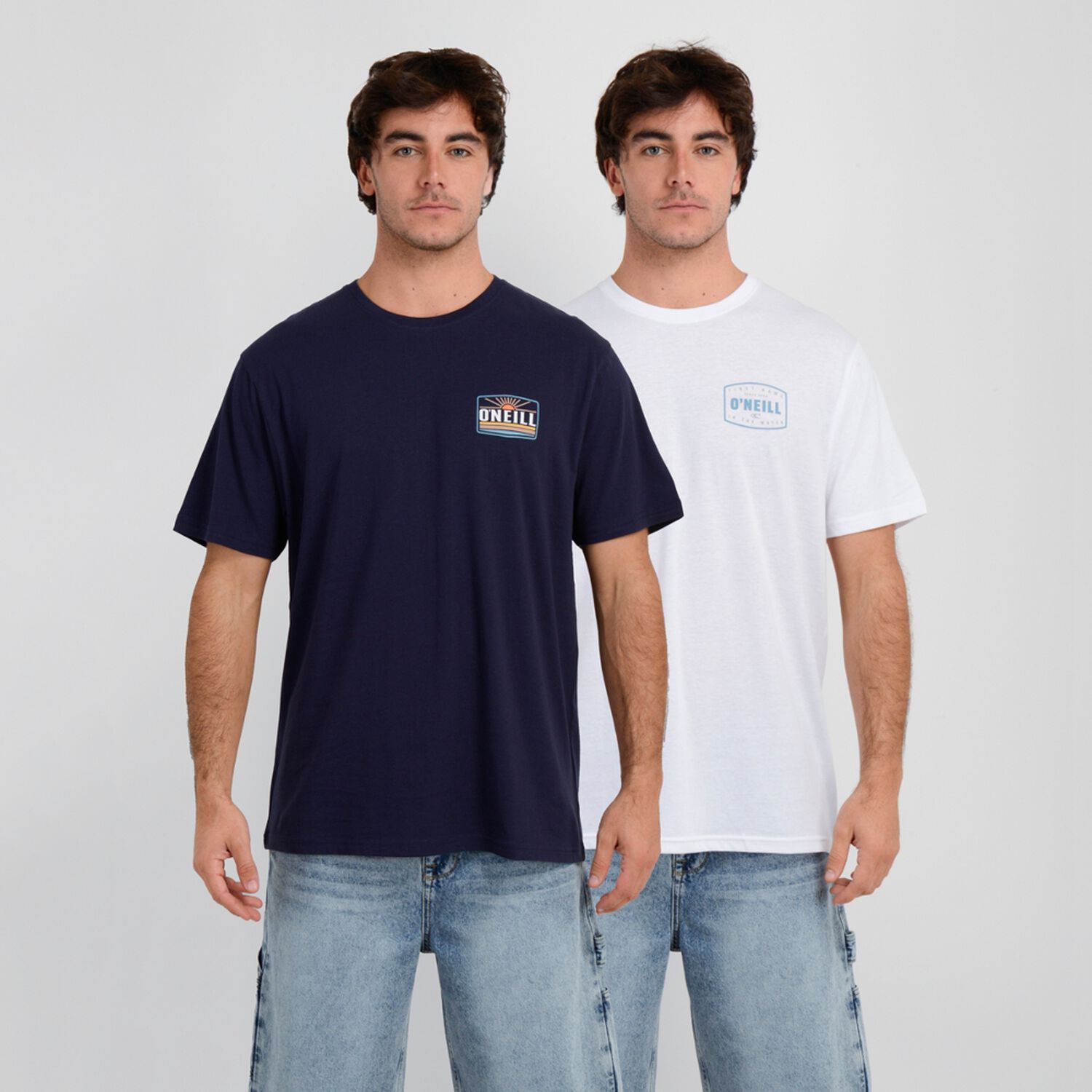 Pack Poleras Manga Corta Cuello Redondo Oneill image number 0.0