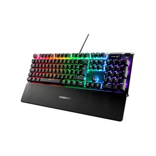 Teclado Gamer Mec&aacute;nico Steelseries Apex 5 Rgb Con Oled