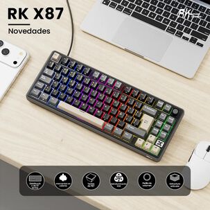 Teclado Mec&aacute;nico Rk X87 Phantom 87% Espa&ntilde;ol Rk