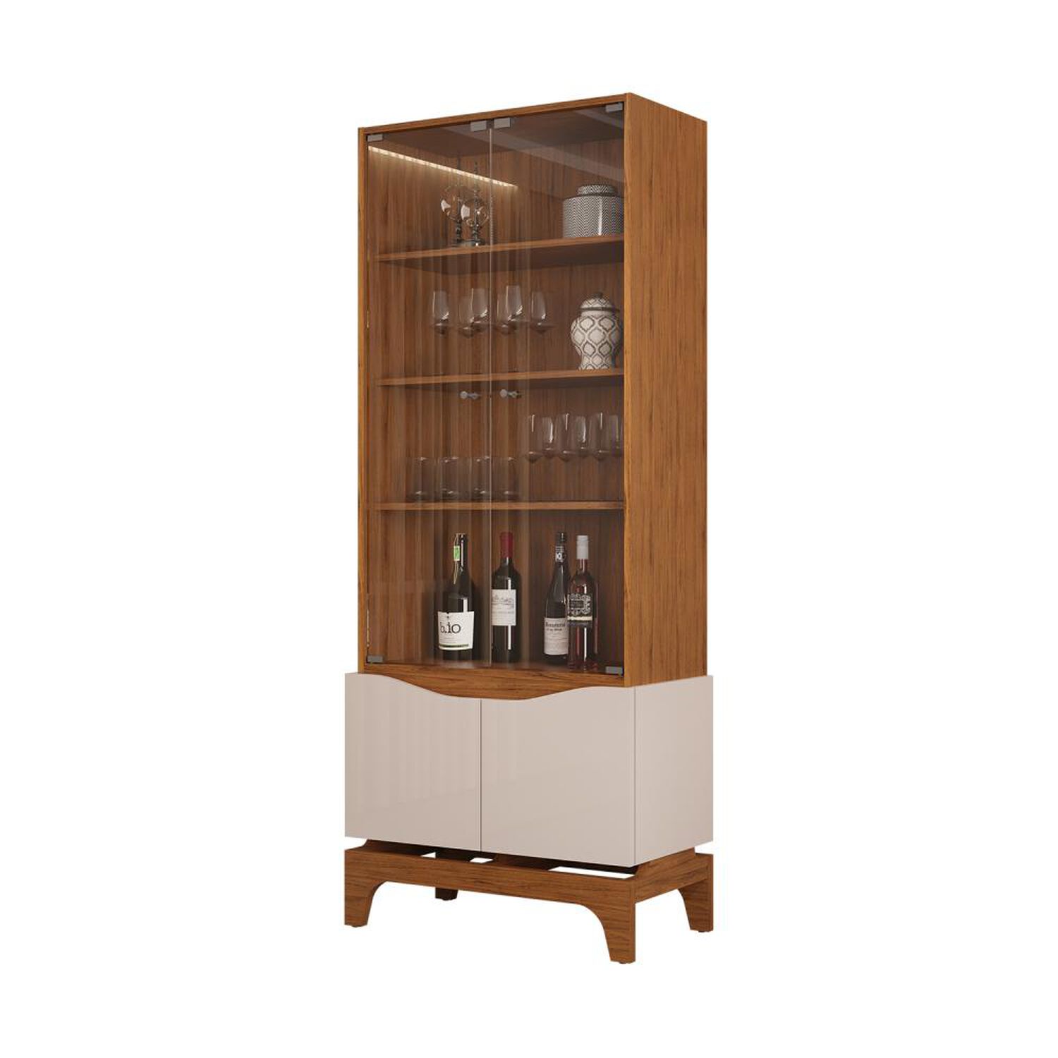 Vitrina Vekkahome Nice / 4 Puertas image number 5.0