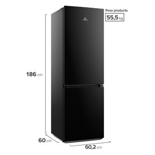 Refrigerador Bottom Freezer Mademsa Mi60b / No Frost / 293 Litros / C