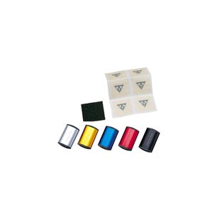 Kit Topeak Metal 6 Parches Autoadhesivos Lija