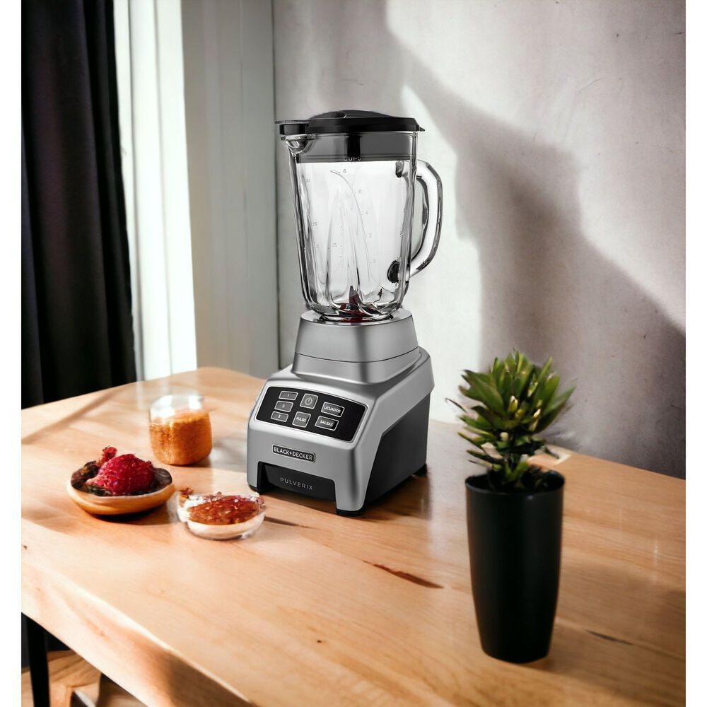 Licuadora Black + Decker Touch 700w Pulverix Pro Bl1840ms-cl image number 6.0