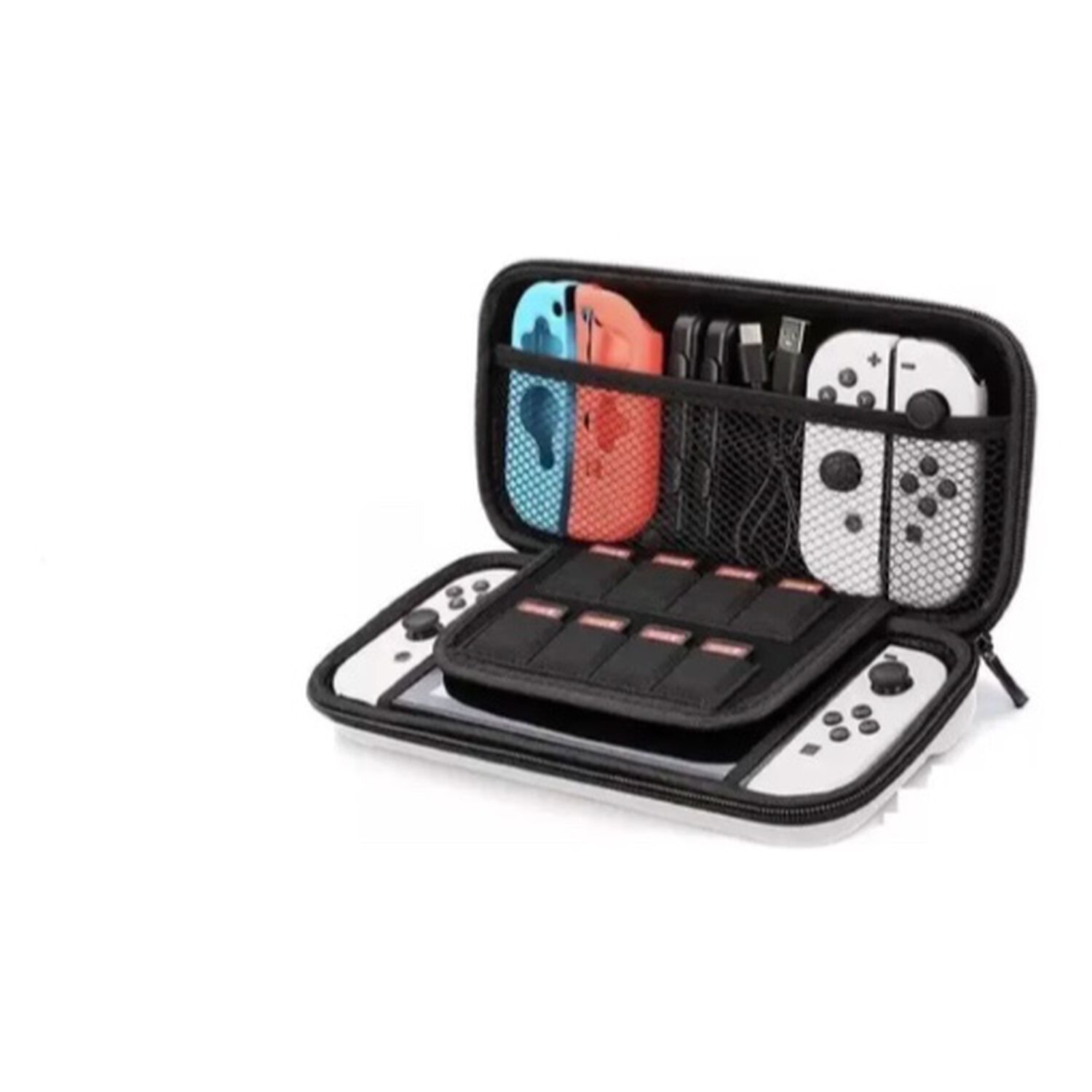 Estuche Y Lamina Mica Nintendo Switch Oled image number 1.0