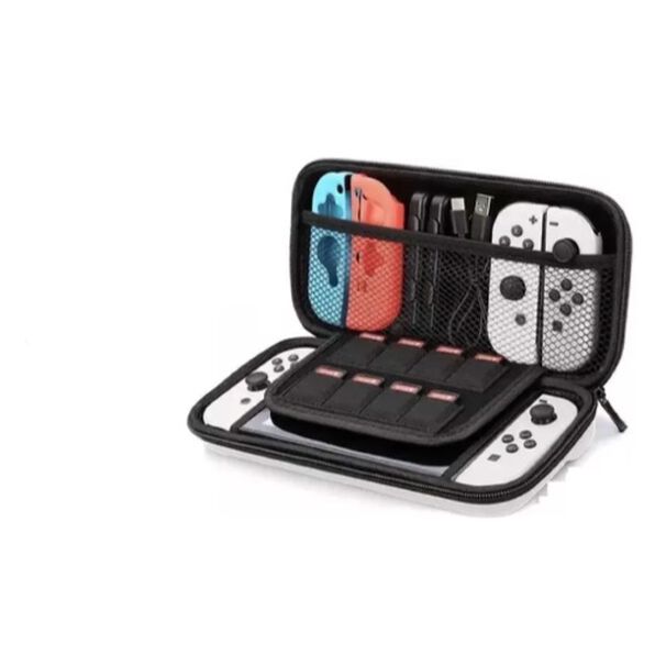 Estuche Y Lamina Mica Nintendo Switch Oled