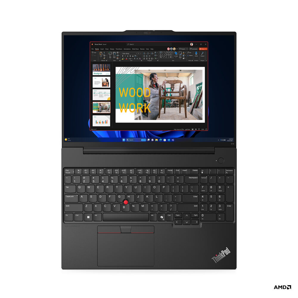 Notebook Thinkpad E16 2da Gen Amd Ryzen 7 16gb Ram 512gb Ssd 16" Wuxga W11 Pro image number 3.0