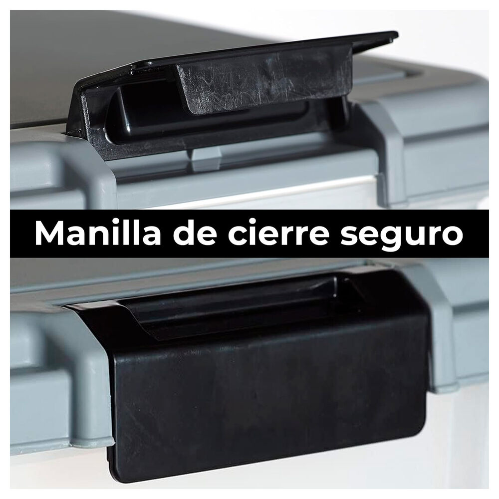 Contenedor Herm&eacute;tico Para Comida De Mascotas Con Ruedas 15 Kg image number 2.0