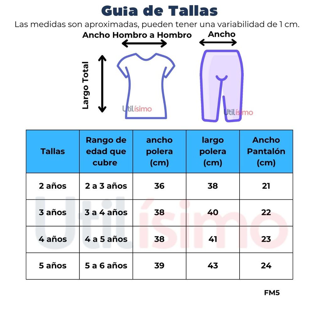 Set 2 Piezas Conjunto Niña Polera Y Pantalón Tedmimak Verano 100% Algodón Good Time image number 1.0