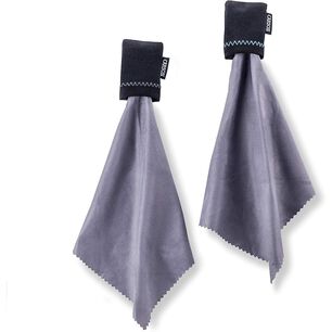 Carson Microfiber Lens Cloth (black) Cleaning System (pack De 2)