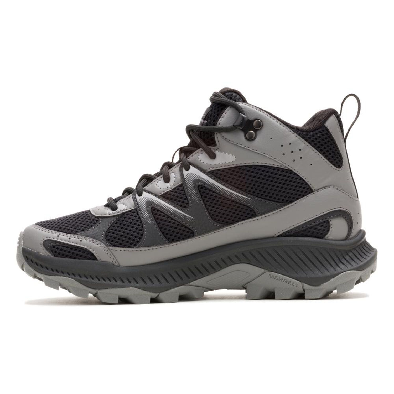 Bot&iacute;n Outdoor Hombre Merrell Tempo Exp Mid Negro Waterproof image number 3.0