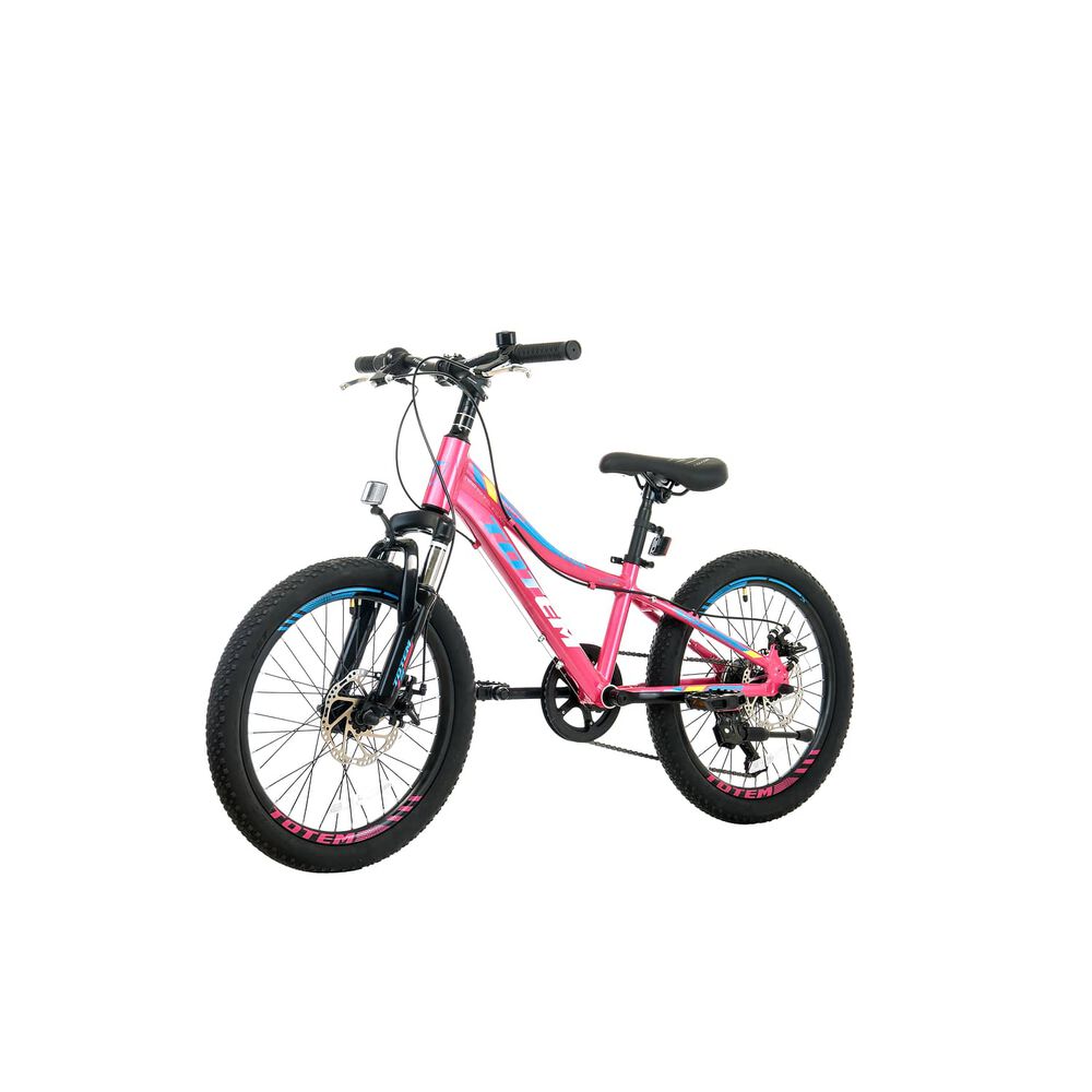 Bicicleta Totem Mtb Aro 20 Modelo 1100 Rosado image number 6.0