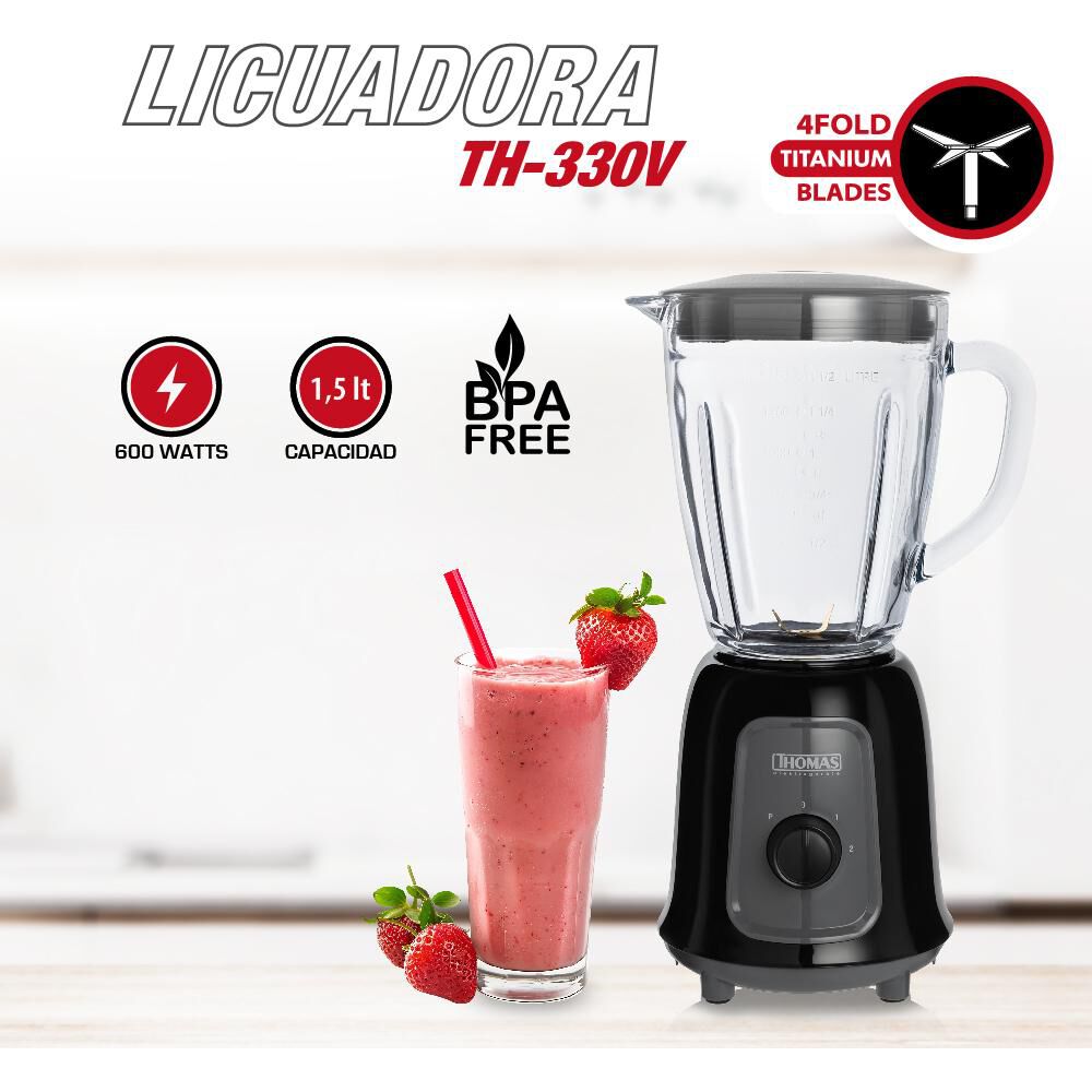 Licuadora Thomas TH-330V / 1.5 Litros / 300W image number 1.0