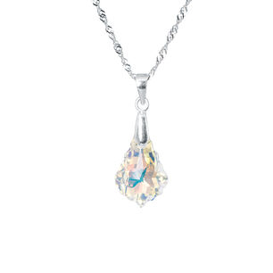 Collar Roma Cristal Genuino Aurora Boreal